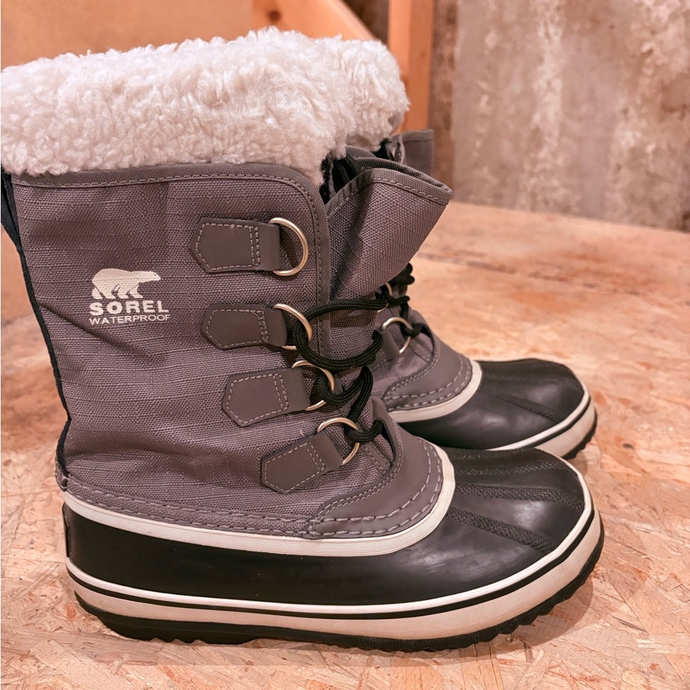 Sorel Winter Carnival Waterproof Boots, Gray
